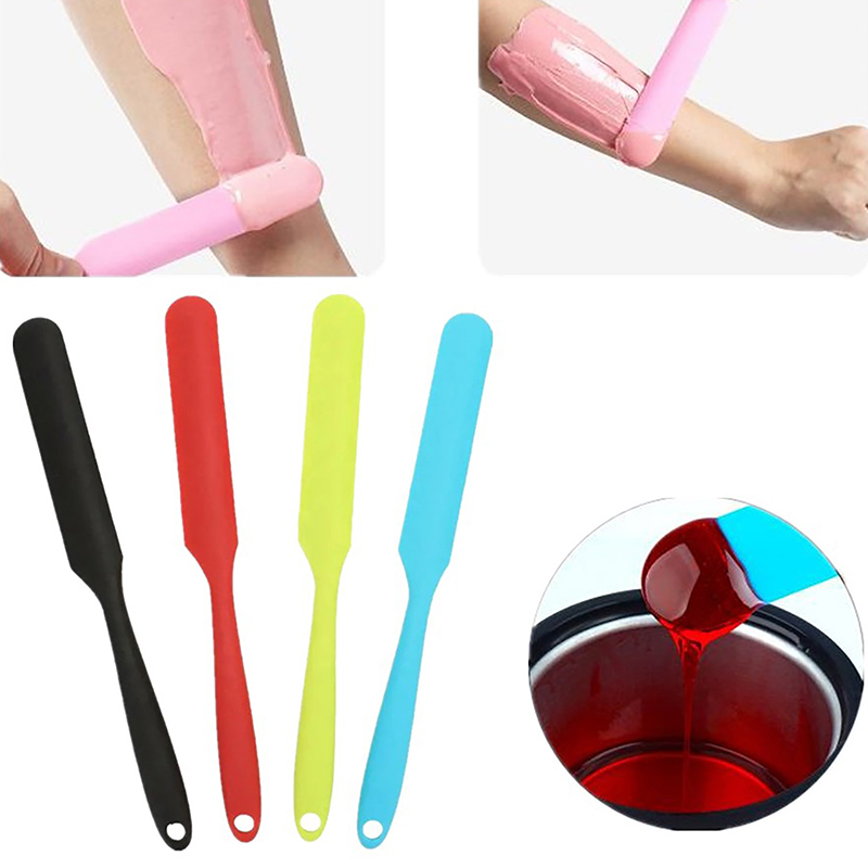 Wax Applicator Pad - Nieuwe siliconen cosmetische waxspatels, anti-aanbak haarverwijderingsstokjes,